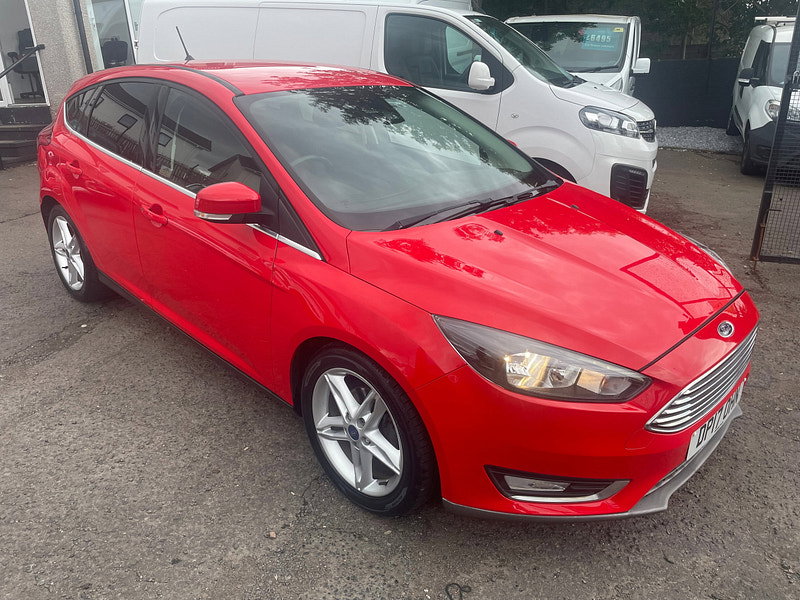 2017 FORD FOCUS 1.0T ECOBOOST TITANIUM HATCHBACK 5DR PETROL MANUAL EURO 6 S S 125... photo