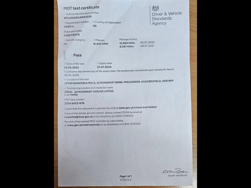 Ford Fiesta 1.1 Ti-VCT Zetec Hatchback 5dr Petrol Manual Euro 6 (s/s) (85 ps) 5dr Manual 2026