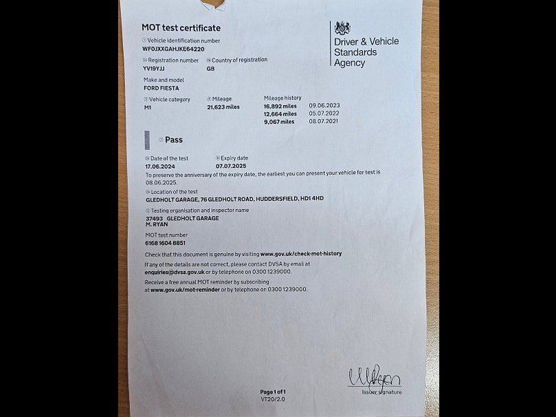 Ford Fiesta 1.1 Ti-VCT Zetec Hatchback 5dr Petrol Manual Euro 6 (s/s) (85 ps) 5dr Manual 2026