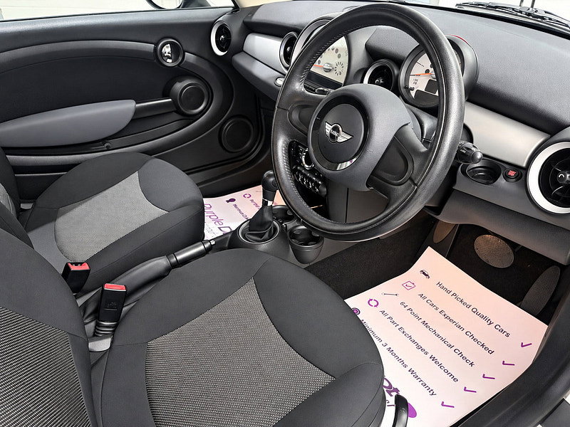 MINI Hatch 1.6 One Hatchback 3dr Petrol Steptronic Euro 5 (98 ps)