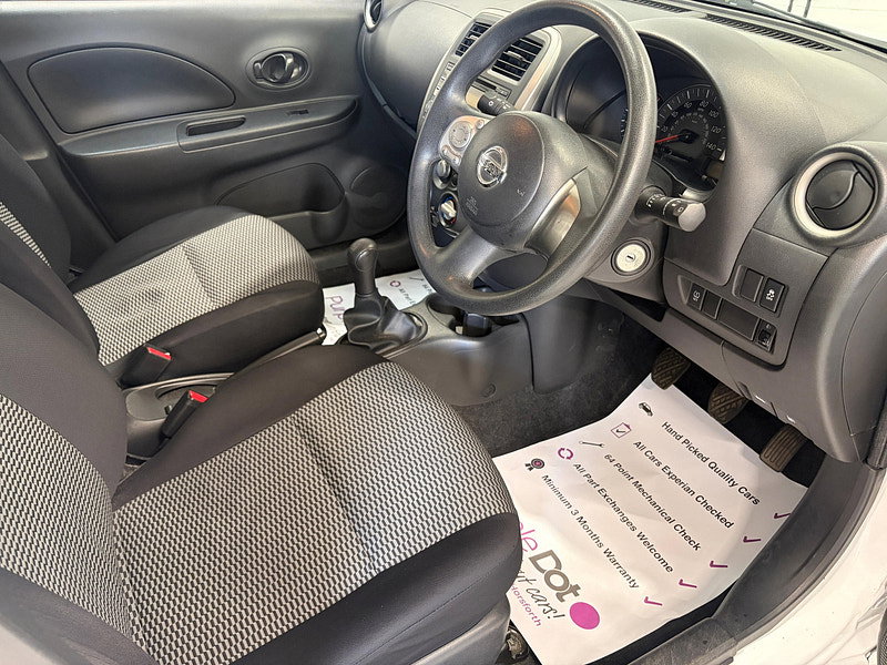 Nissan Micra 1.2 Visia Hatchback 5dr Petrol Manual Euro 5 (80 ps)
