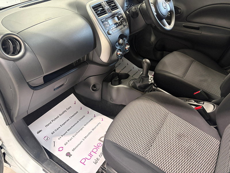 Nissan Micra 1.2 Visia Hatchback 5dr Petrol Manual Euro 5 (80 ps)