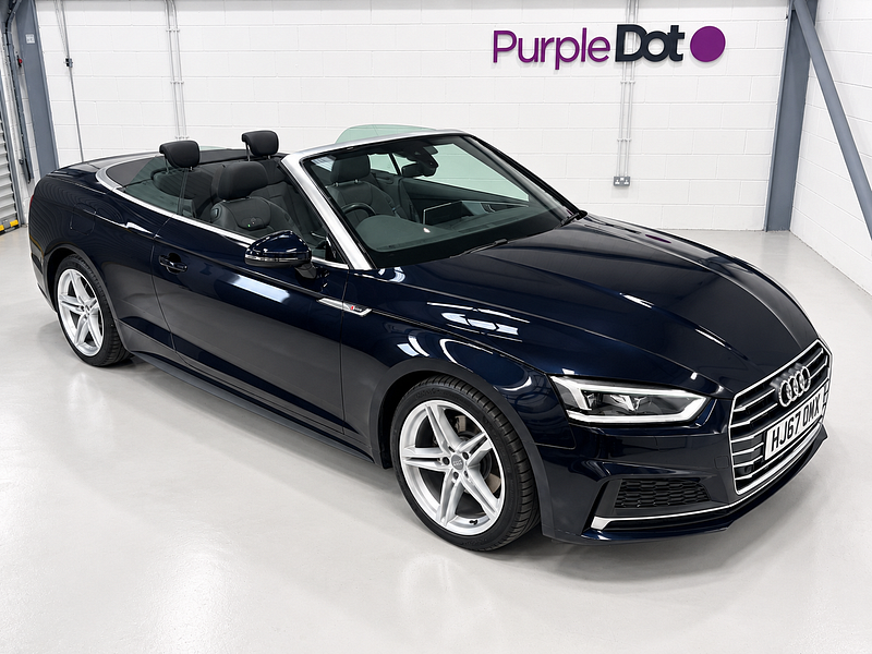 Audi A5 Cabriolet 2.0 TFSI S line Convertible 2dr Petrol S Tronic Euro 6 (s/s) (190 ps)