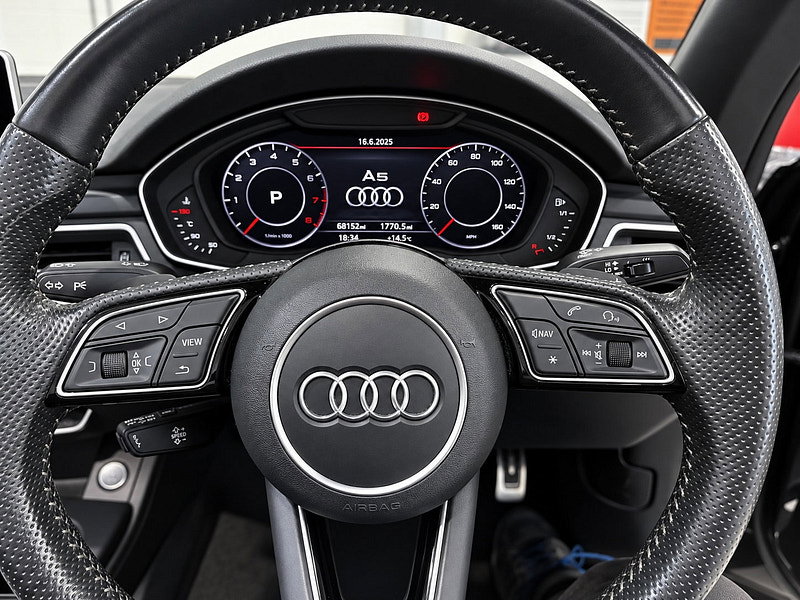 Audi A5 Cabriolet 2.0 TFSI S line Convertible 2dr Petrol S Tronic Euro 6 (s/s) (190 ps)