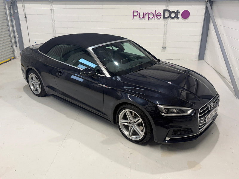 Audi A5 Cabriolet 2.0 TFSI S line Convertible 2dr Petrol S Tronic Euro 6 (s/s) (190 ps)