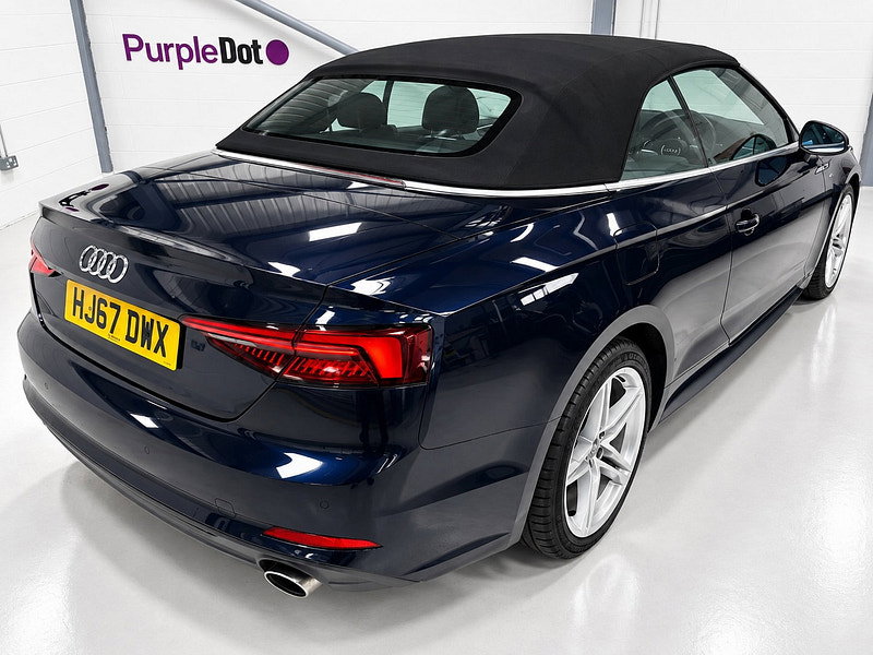 Audi A5 Cabriolet 2.0 TFSI S line Convertible 2dr Petrol S Tronic Euro 6 (s/s) (190 ps)