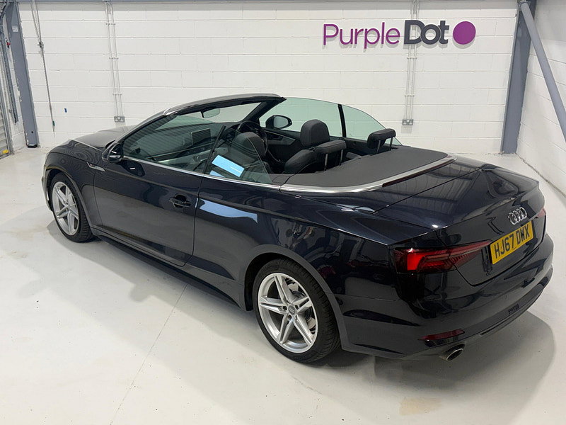Audi A5 Cabriolet 2.0 TFSI S line Convertible 2dr Petrol S Tronic Euro 6 (s/s) (190 ps)