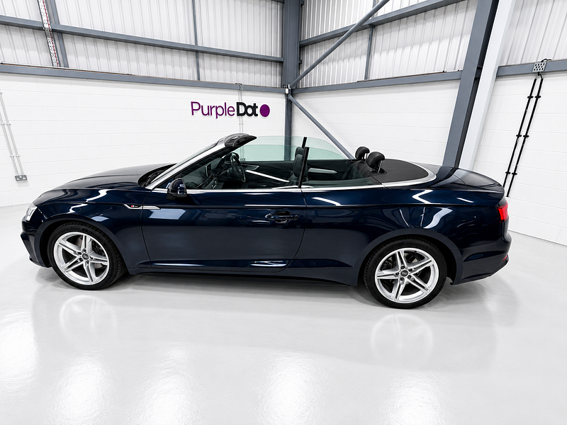 Audi A5 Cabriolet 2.0 TFSI S line Convertible 2dr Petrol S Tronic Euro 6 (s/s) (190 ps)