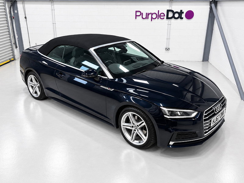Audi A5 Cabriolet 2.0 TFSI S line Convertible 2dr Petrol S Tronic Euro 6 (s/s) (190 ps)
