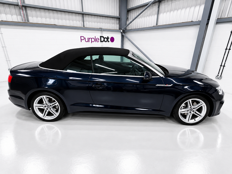 Audi A5 Cabriolet 2.0 TFSI S line Convertible 2dr Petrol S Tronic Euro 6 (s/s) (190 ps)