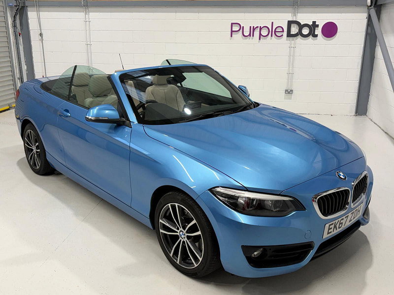 BMW 2 Series 2.0 220i Sport Convertible 2dr Petrol Auto Euro 6 (s/s) (184 ps)
