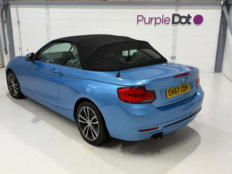 BMW 2 Series 2.0 220i Sport Convertible 2dr Petrol Auto Euro 6 (s/s) (184 ps)