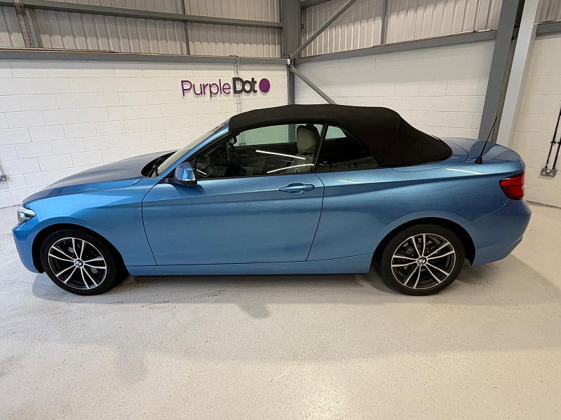 BMW 2 Series 2.0 220i Sport Convertible 2dr Petrol Auto Euro 6 (s/s) (184 ps)