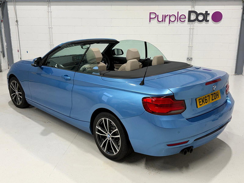 BMW 2 Series 2.0 220i Sport Convertible 2dr Petrol Auto Euro 6 (s/s) (184 ps)