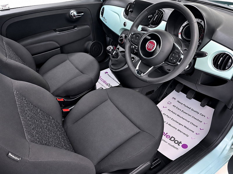 Fiat 500 1.0 MHEV Hatchback 3dr Petrol Manual Euro 6 (s/s) (70 bhp)