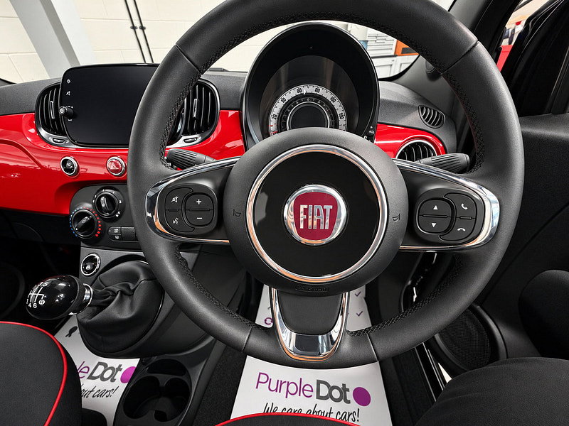 Fiat 500 1.0 MHEV RED Hatchback 3dr Petrol Manual Euro 6 (s/s) (70 bhp)