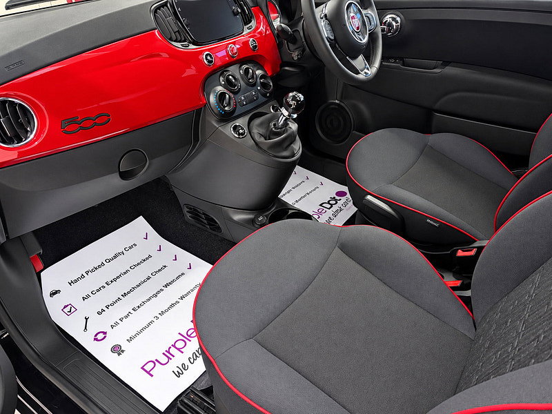 Fiat 500 1.0 MHEV RED Hatchback 3dr Petrol Manual Euro 6 (s/s) (70 bhp)