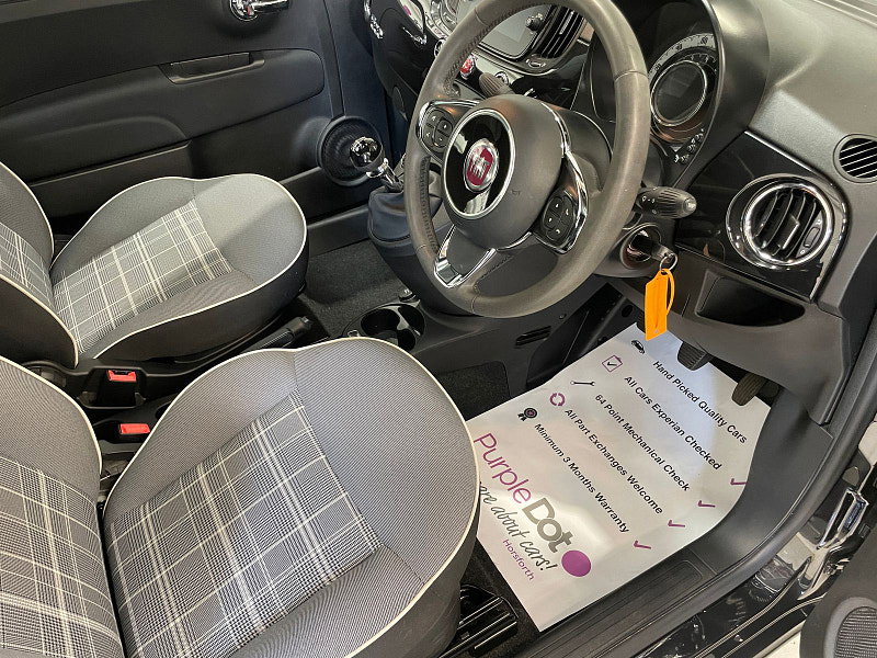 Fiat 500 1.0L Lounge MHEV Hatchback 3dr Petrol Manual Euro 6 (68 bhp)
