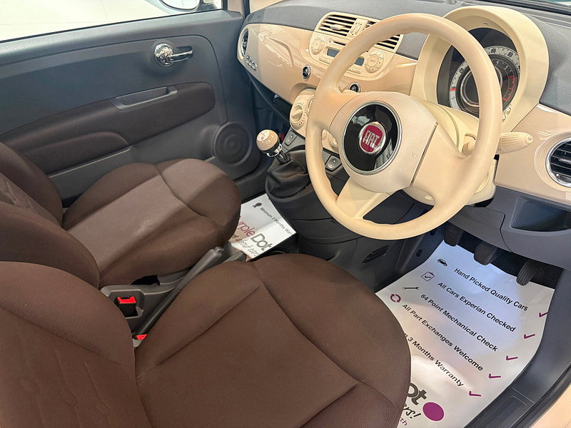 Fiat 500 1.2 Colour Therapy Hatchback 3dr Petrol Manual Euro 5 (s/s) (69 bhp)
