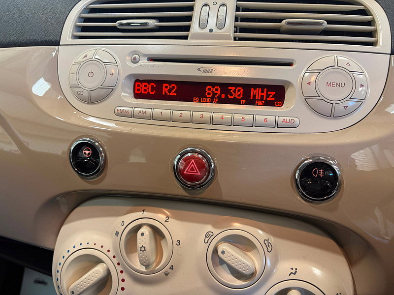 Fiat 500 1.2 Colour Therapy Hatchback 3dr Petrol Manual Euro 5 (s/s) (69 bhp)