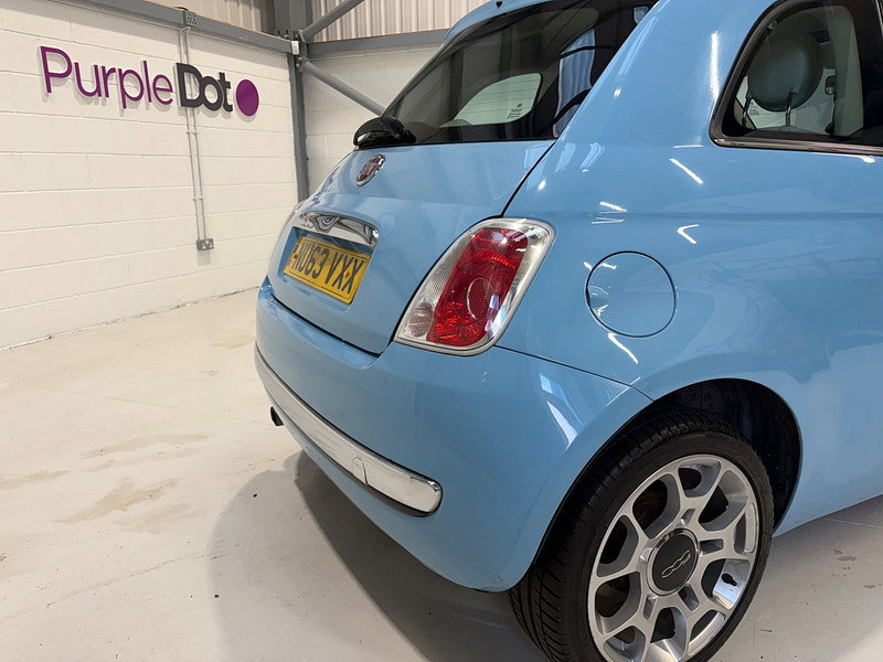 Fiat 500 1.2 Lounge Hatchback 3dr Petrol Manual Euro 4 (69 bhp)