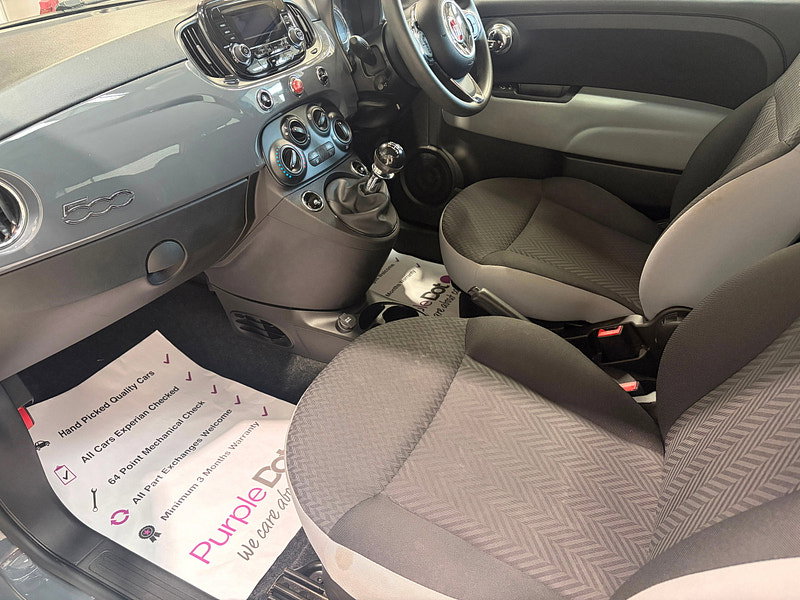 Fiat 500 1.2 Pop Hatchback 3dr Petrol Manual Euro 6 (s/s) (69 bhp)
