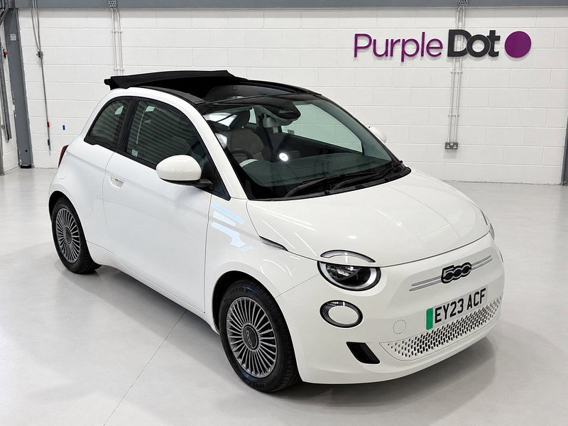 Fiat 500e C 42kWh Icon Convertible 2dr Electric Auto (118 ps)