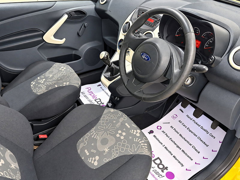 Ford Ka 1.2 Studio Hatchback 3dr Petrol Manual Euro 6 (s/s) (69 ps)