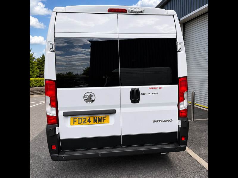 Vauxhall Movano 2.2L L4H2F3500 Heavy Premium TD SS Diesel Manual Euro 6 (138 bhp)