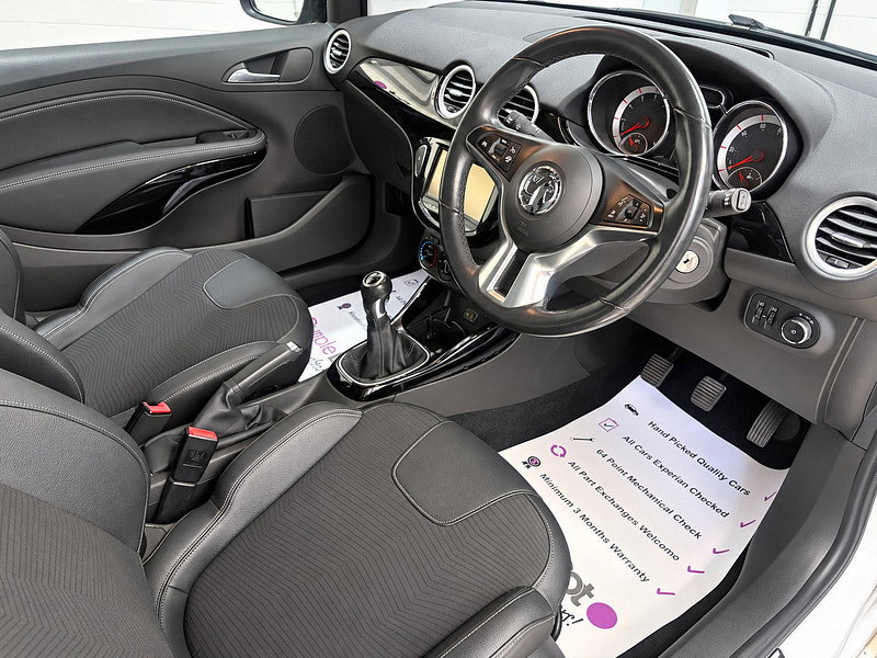Vauxhall ADAM 1.2i ROCKS AIR Hatchback 3dr Petrol Manual Euro 6 (70 ps)
