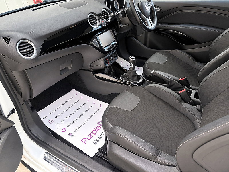 Vauxhall ADAM 1.2i ROCKS AIR Hatchback 3dr Petrol Manual Euro 6 (70 ps)