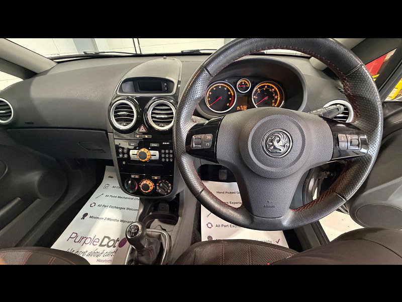 Vauxhall Corsa 1.2i ecoFLEX 16V SXi Hatchback 3dr Petrol Manual Euro 5 (s/s) (A/C) (85 ps)