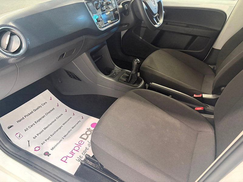 Volkswagen up! 1.0 Black Edition Hatchback 5dr Petrol Manual Euro 6 (s/s) (65 ps)