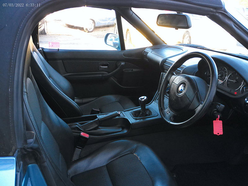 BMW Z3 1.9L ROADSTER Convertible 2dr Petrol Manual Euro 2 (138 bhp)