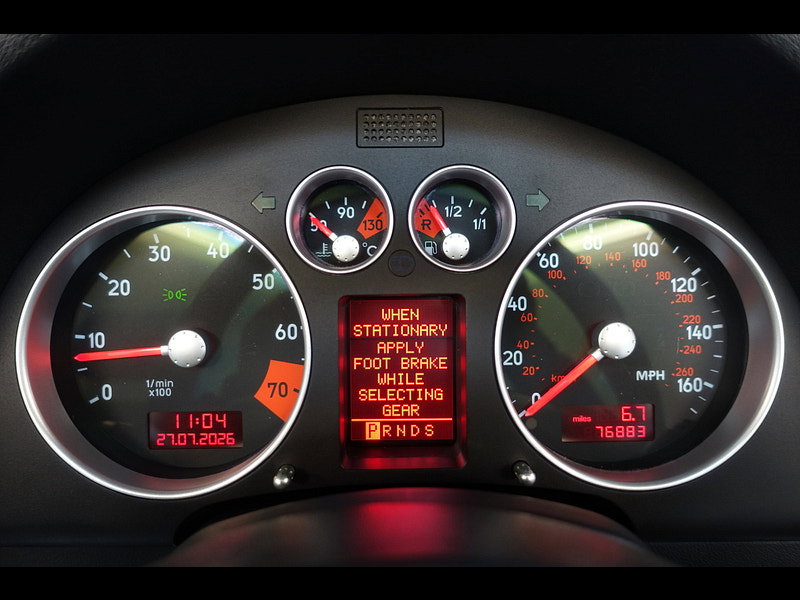 Audi TT 3.2 V6 Roadster 2dr Petrol DSG quattro (240 g/km, 247 bhp)
