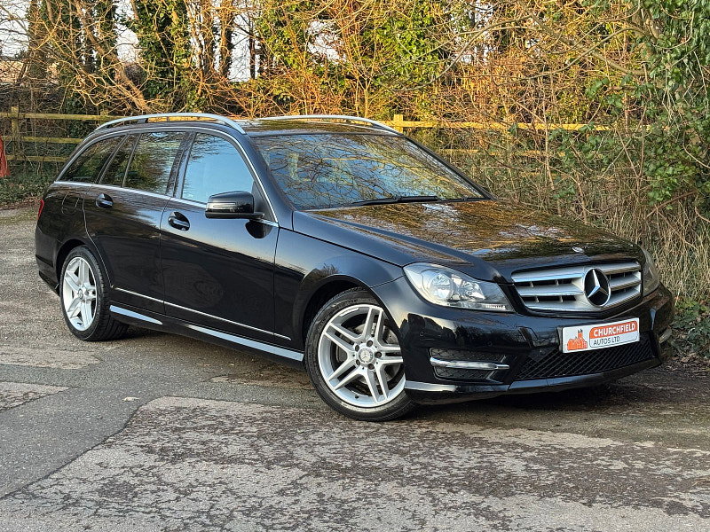 Mercedes-Benz C Class 1.6 C180 BlueEfficiency AMG Sport Estate 5dr Petrol G-Tronic+ Euro 5 (s/s) (156 ps)