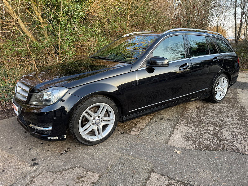 Mercedes-Benz C Class 1.6 C180 BlueEfficiency AMG Sport Estate 5dr Petrol G-Tronic+ Euro 5 (s/s) (156 ps)