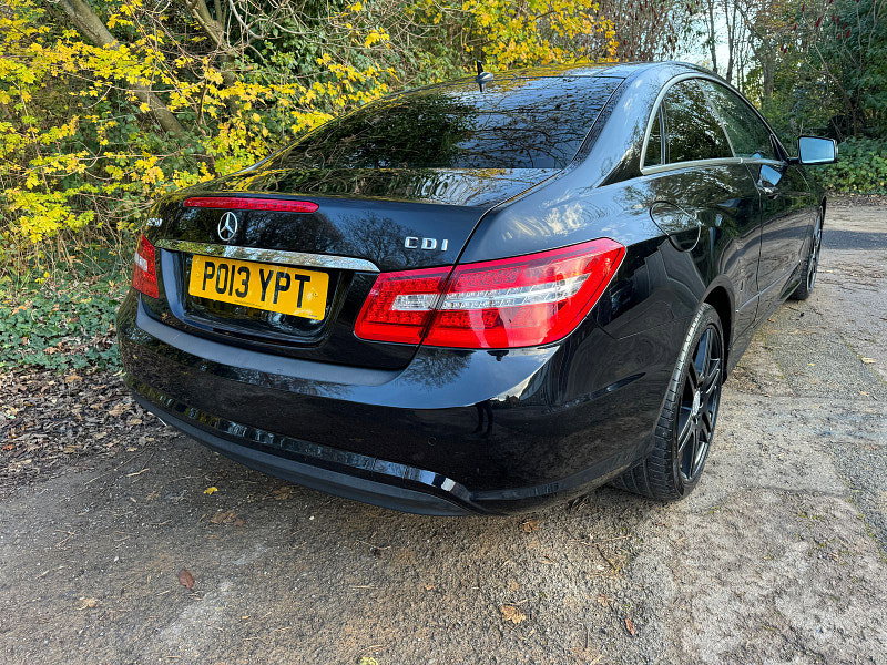 Mercedes-Benz E Class 2.1 E250 CDI BlueEfficiency Sport Coupe 2dr Diesel G-Tronic+ Euro 5 (s/s) (204 ps)
