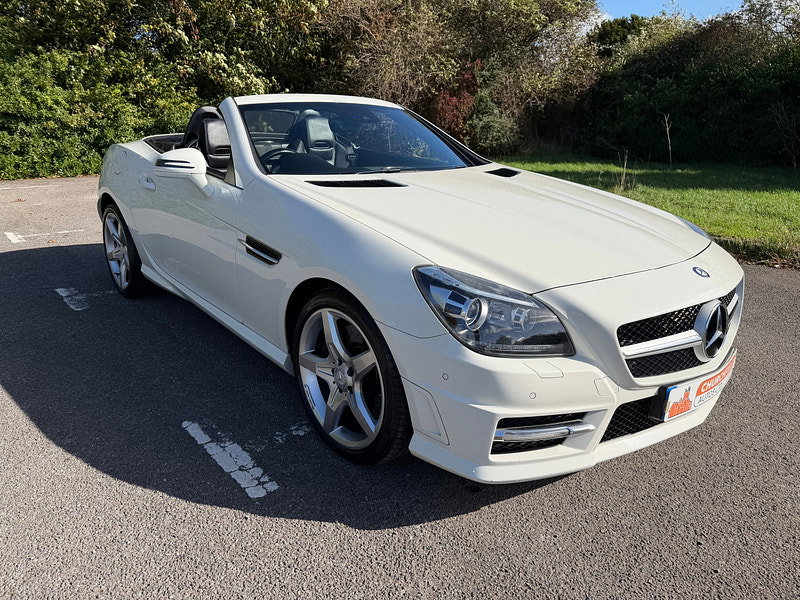 Mercedes-Benz SLK 1.8 SLK250 BlueEfficiency AMG Sport Convertible 2dr Petrol G-Tronic+ Euro 5 (s/s) (204 ps)