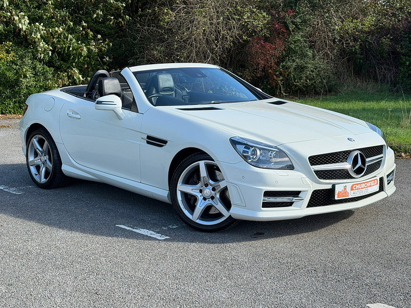 Mercedes-Benz SLK 1.8 SLK250 BlueEfficiency AMG Sport Convertible 2dr Petrol G-Tronic+ Euro 5 (s/s) (204 ps)
