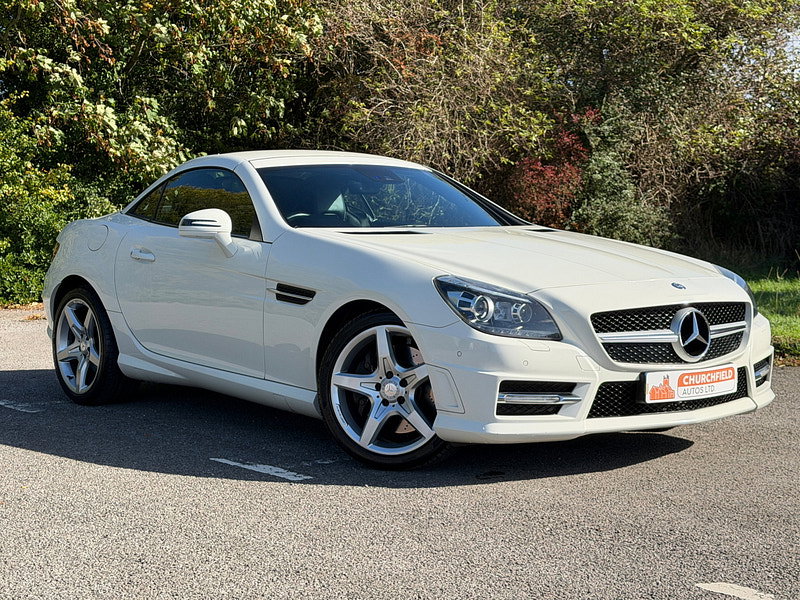Mercedes-Benz SLK 1.8 SLK250 BlueEfficiency AMG Sport Convertible 2dr Petrol G-Tronic+ Euro 5 (s/s) (204 ps)