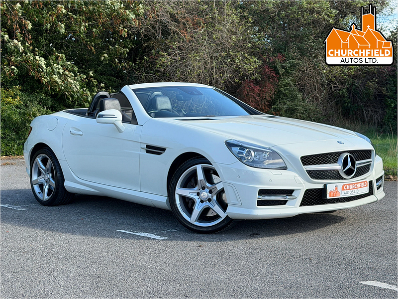 Mercedes-Benz SLK 1.8 SLK250 BlueEfficiency AMG Sport Convertible 2dr Petrol G-Tronic+ Euro 5 (s/s) (204 ps)