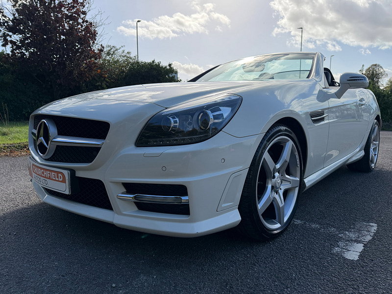 Mercedes-Benz SLK 1.8 SLK250 BlueEfficiency AMG Sport Convertible 2dr Petrol G-Tronic+ Euro 5 (s/s) (204 ps)