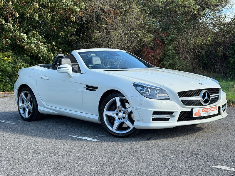 Mercedes-Benz SLK 1.8 SLK250 BlueEfficiency AMG Sport Convertible 2dr Petrol G-Tronic+ Euro 5 (s/s) (204 ps)