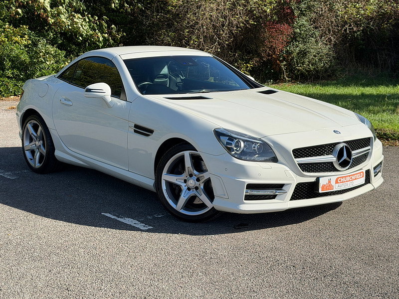 Mercedes-Benz SLK 1.8 SLK250 BlueEfficiency AMG Sport Convertible 2dr Petrol G-Tronic+ Euro 5 (s/s) (204 ps)