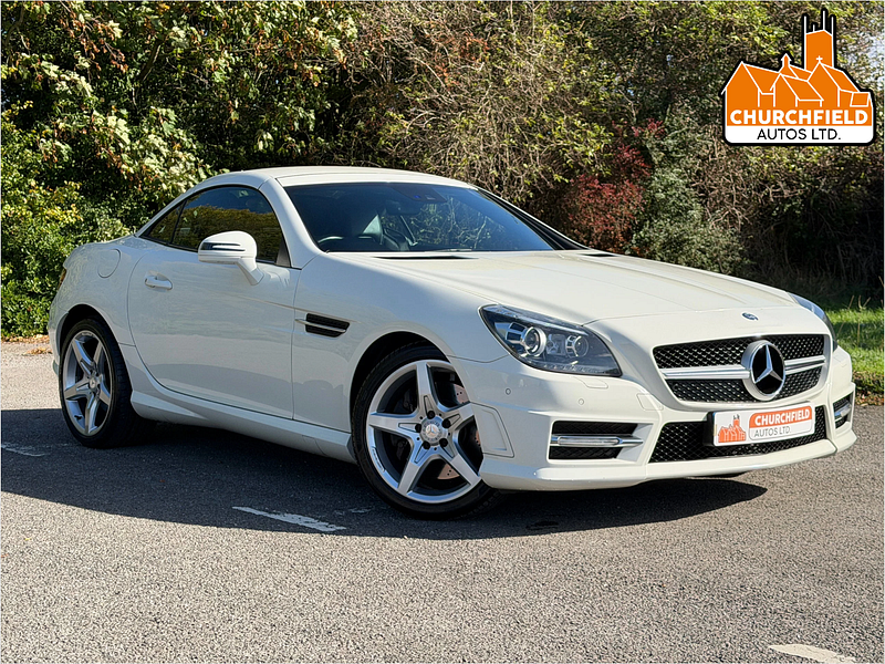 Mercedes-Benz SLK 1.8 SLK250 BlueEfficiency AMG Sport Convertible 2dr Petrol G-Tronic+ Euro 5 (s/s) (204 ps)