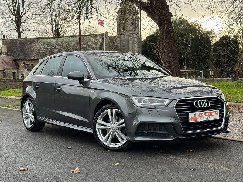 Audi A3 1.4 TFSI CoD S line Sportback 5dr Petrol Manual Euro 6 (s/s) (150 ps)