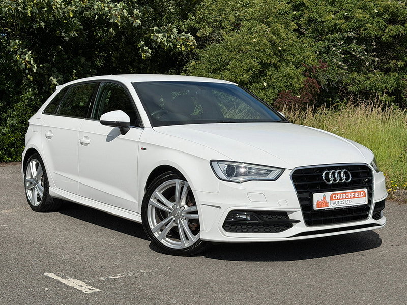 Audi A3 2.0 TDI S line Sportback 5dr Diesel Manual Euro 6 (s/s) (Nav) (150 ps)