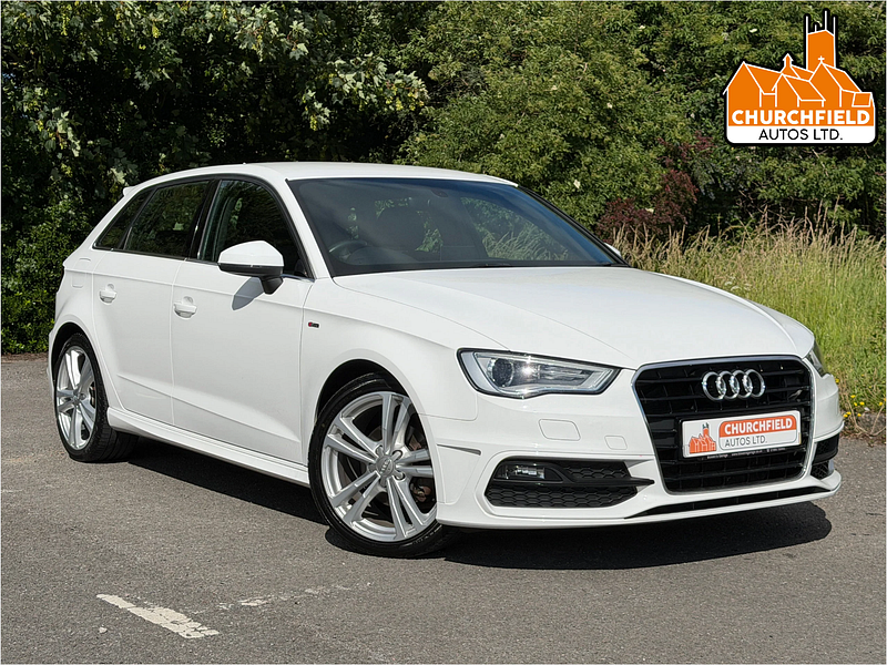 Audi A3 2.0 TDI S line Sportback 5dr Diesel Manual Euro 6 (s/s) (Nav) (150 ps)