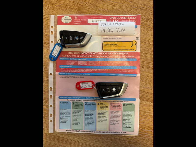 BMW 1 Series 2.0 M135i Hatchback 5dr Petrol Auto xDrive Euro 6 (s/s) (306 ps)